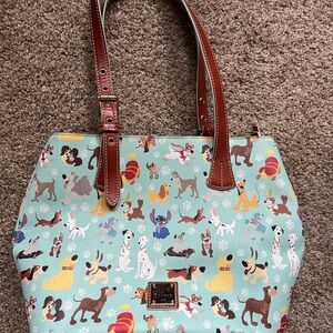 Dooney & Burke Disney dogs tote